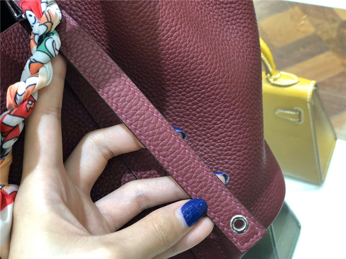 에르메스 피코탄 18CM/22CM 오리지날 끌레망스 정품가죽사용 (100%수작업) H659210-13